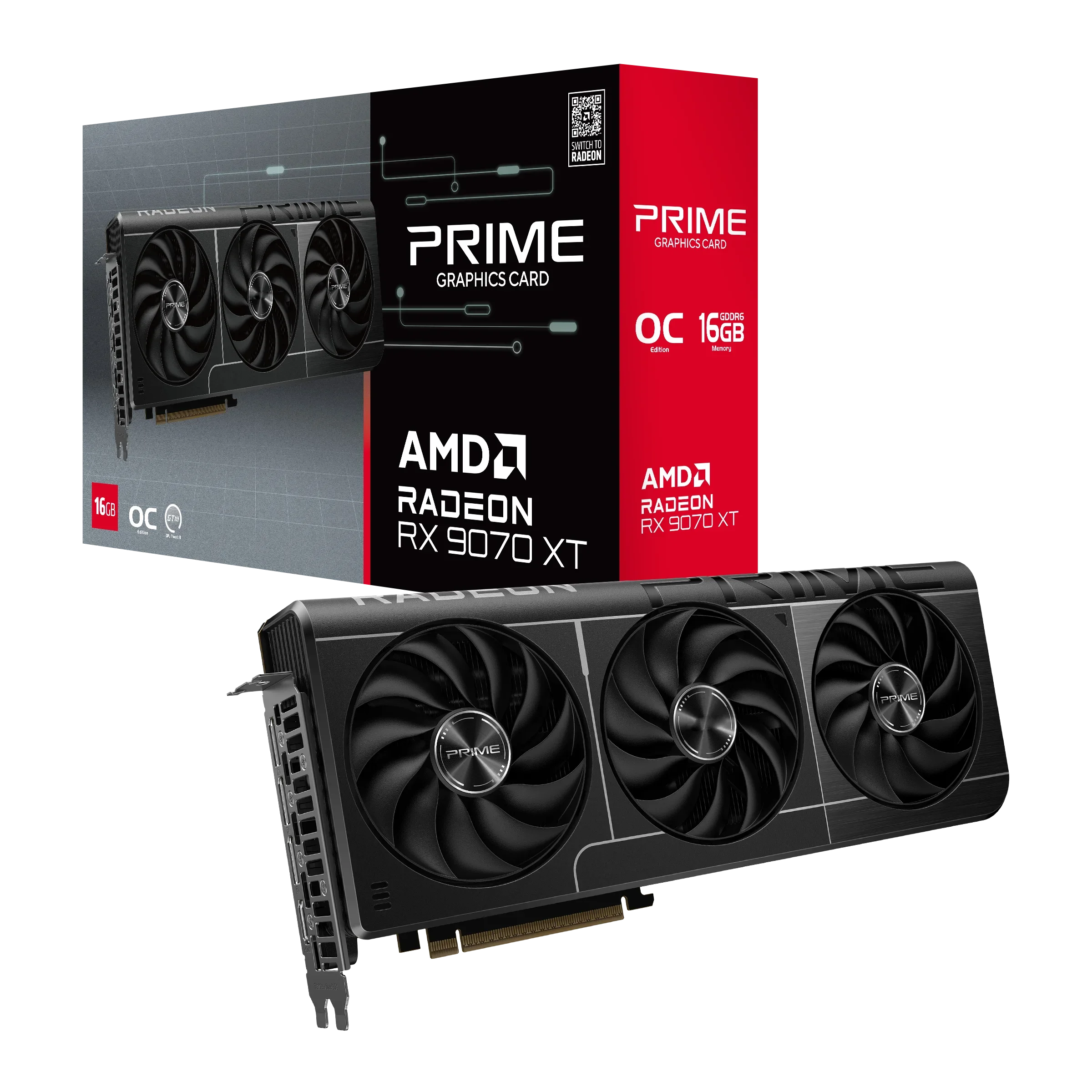 Triple Fan Gaming Graphics Card 16Gb - 최고급 2025년형 라데온 RX 9070 XT