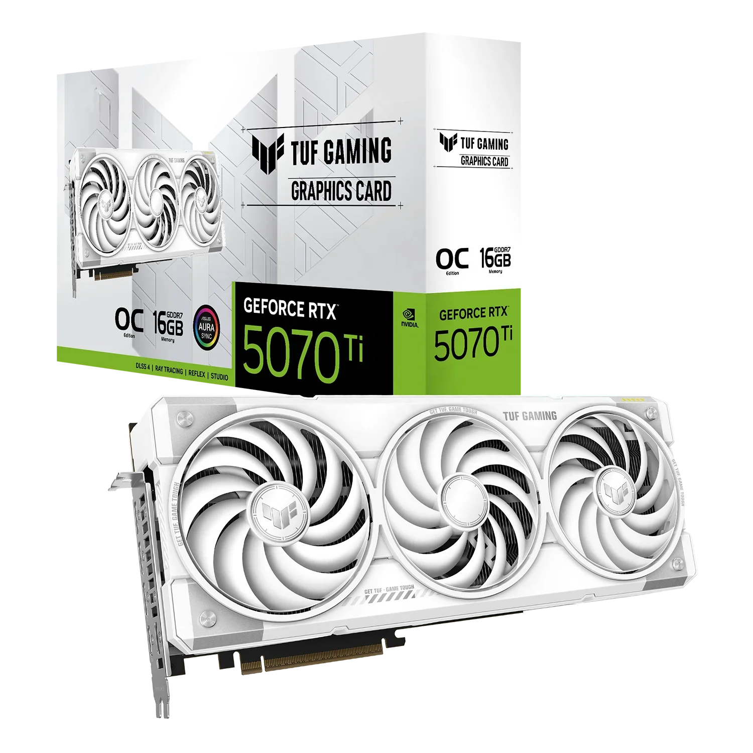새로운 TUF 게이밍 GeForce RTX 5070 T - Triple Fan Gaming Graphics Card 16Gb 리뷰 및 가격